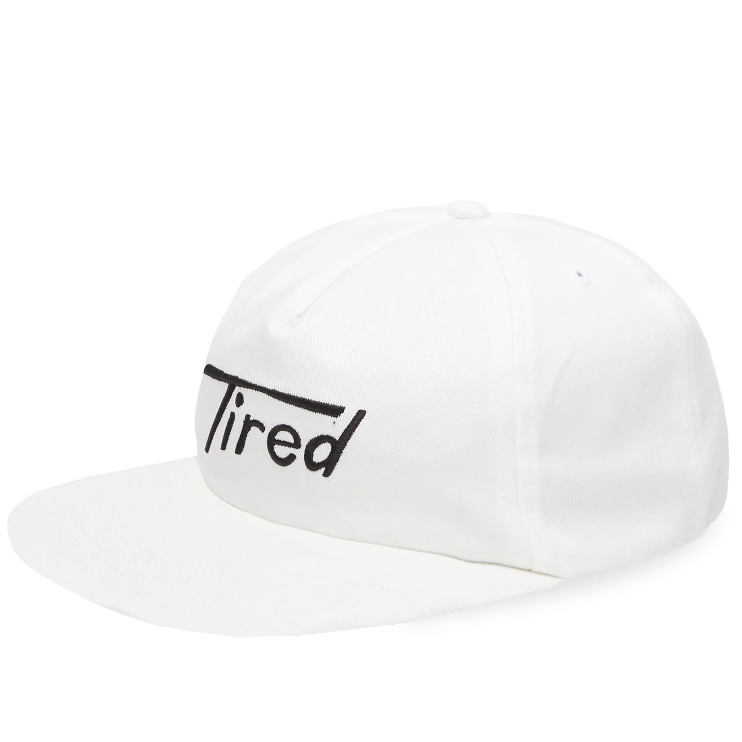 Šiltovka Tired Skateboards Tired Skateboards Old Mobil 5 Panel Cap Biela | TS00299-SNW, 0