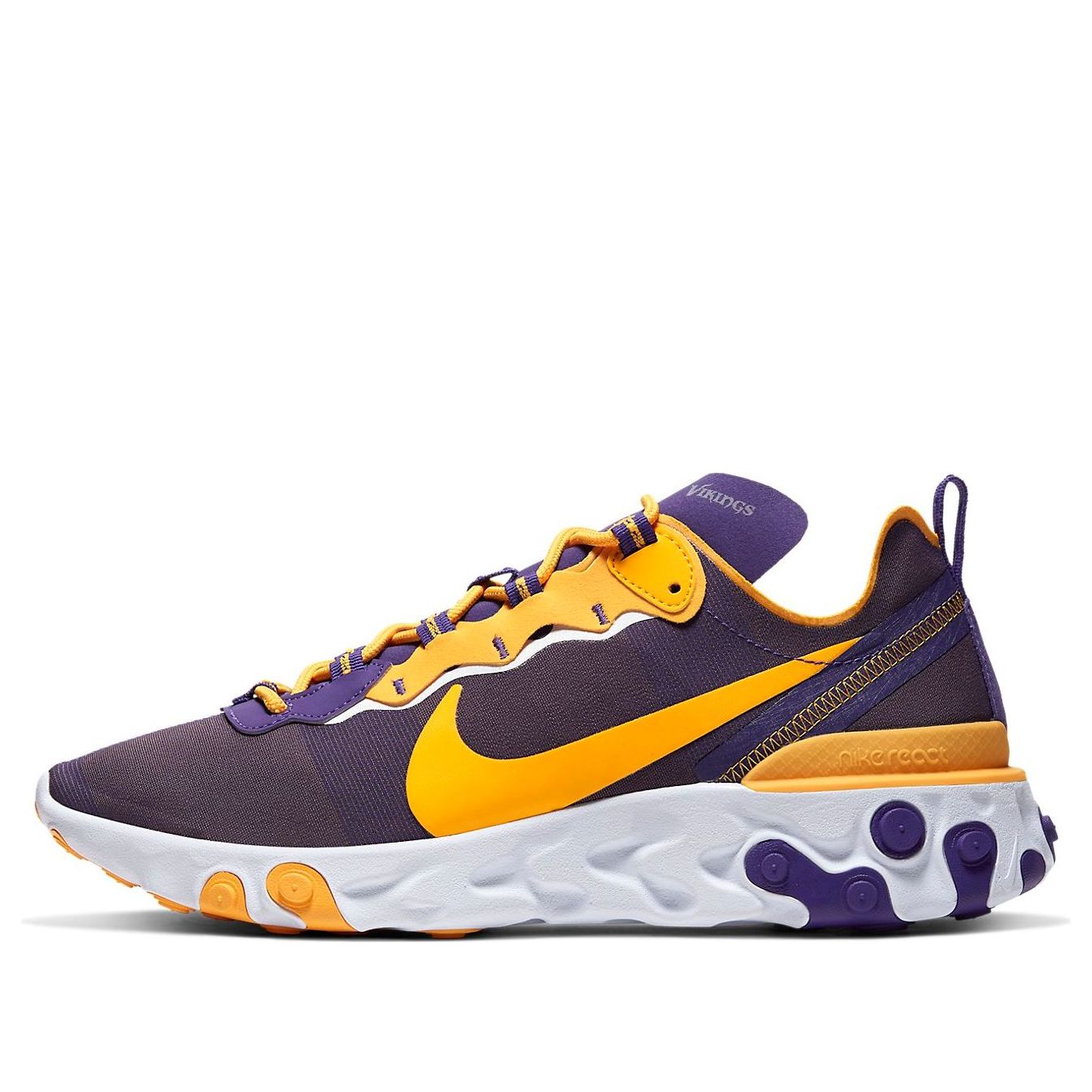 Tenisky a topánky Nike NFL x React Element 55 Minnesota Vikings Fialová | CK4897-500, 0