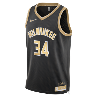 Dres Nike Dri-FIT NBA Swingman Janis Adetokunbo Milwaukee Bucks 2024 Select Series Čierna | FN5911-053, 2