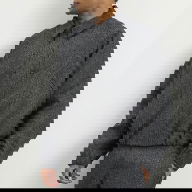 Bunda sage NATION Wool Jiji Jacket Šedá | S052-DGH, 5
