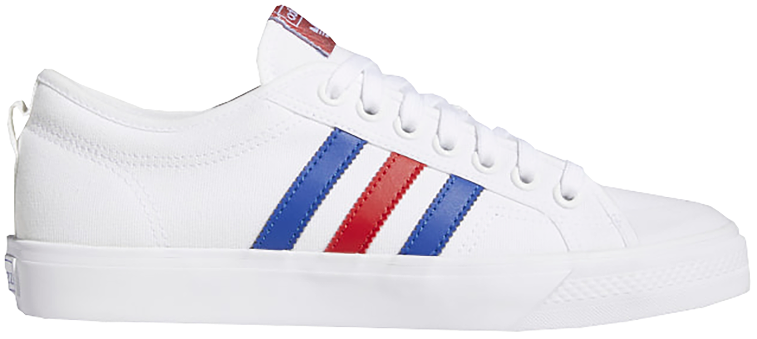 Tenisky a topánky adidas Originals Nizza White Scarlet Royal Biela | FV0657, 0