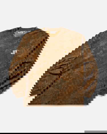 Tričko Carhartt WIP Carhartt WIP Long Sleeve Camo Combi T-Shirt Hnedá | I035858_9, 4