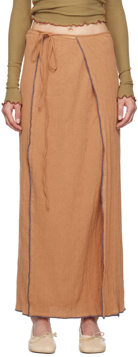 Maxi Skirt with Front Slits