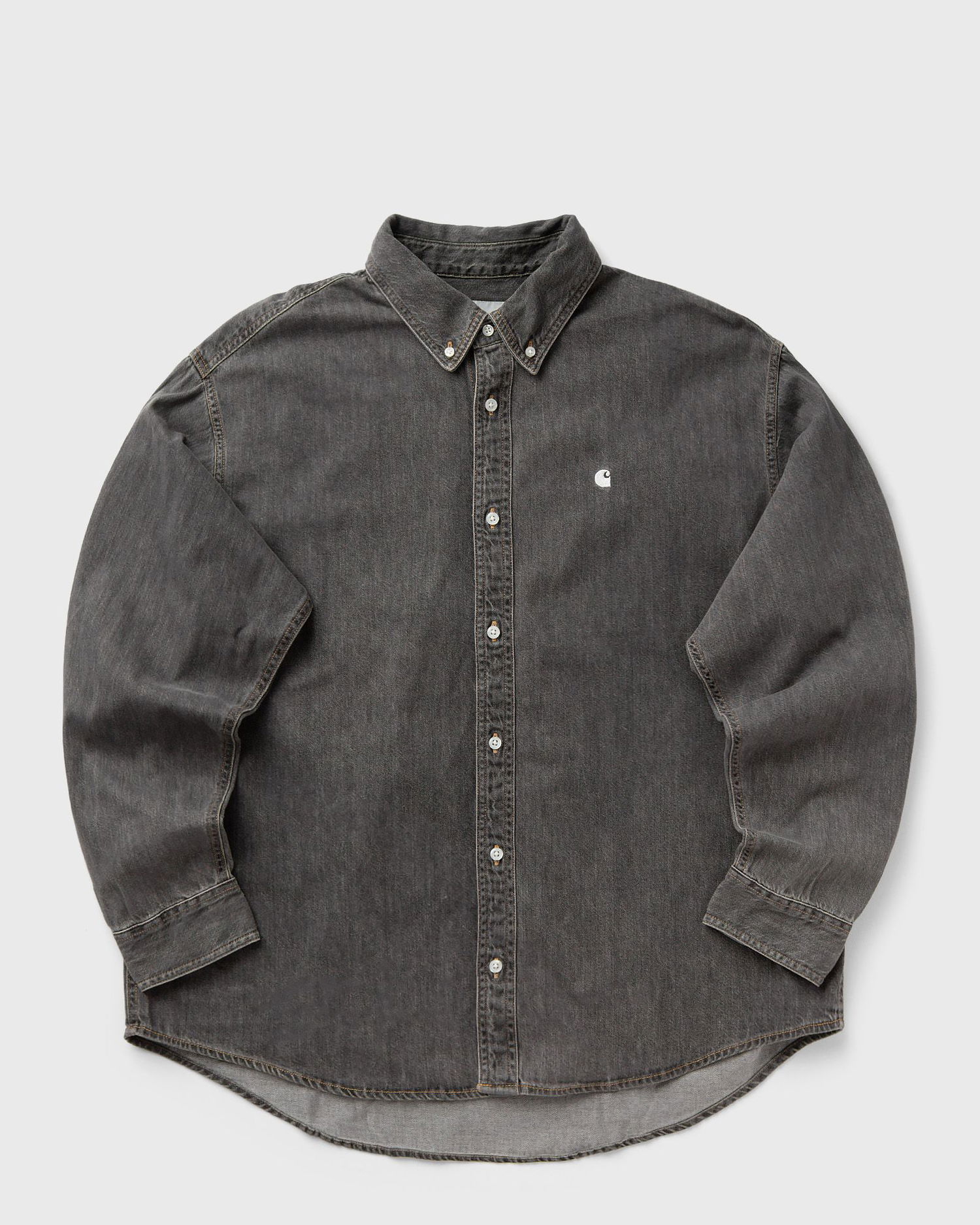 Košeľa Carhartt WIP Long Sleeve Lucas Denim Shirt Šedá | I034525-89.35, 0