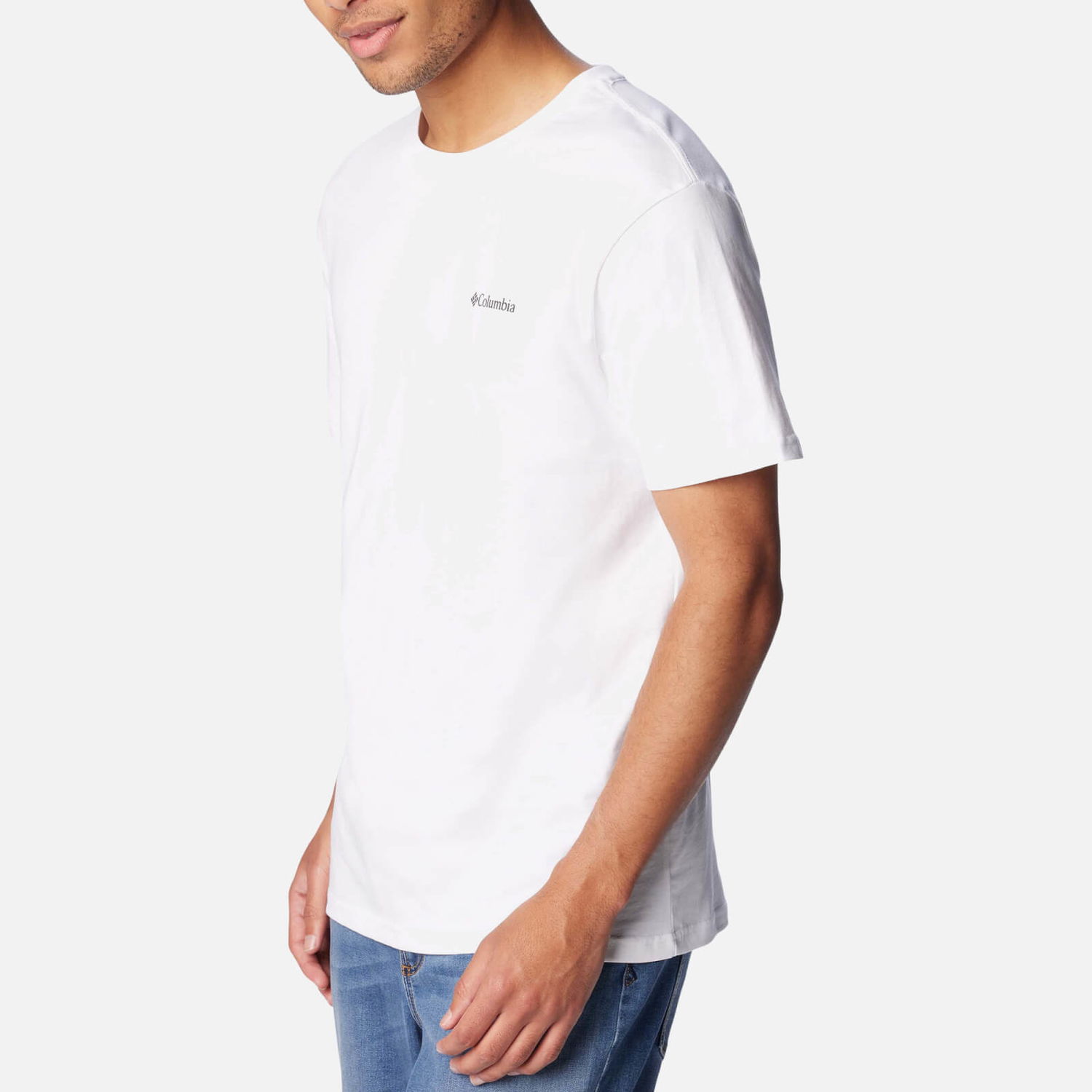 Tričko Columbia Columbia Basic Logo Organic Cotton T-Shirt Biela | 1680053-112, 0