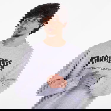 Mikina Thrasher Crewneck Skate Mag Šedá | 112103GY, 1