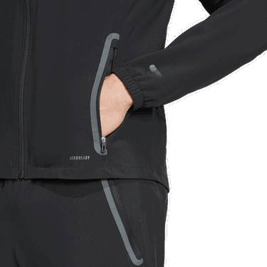 Vetrovka adidas Performance Algeria Tiro 25 Competition Vis Tech Travel Jacket Čierna | JW7365, 4