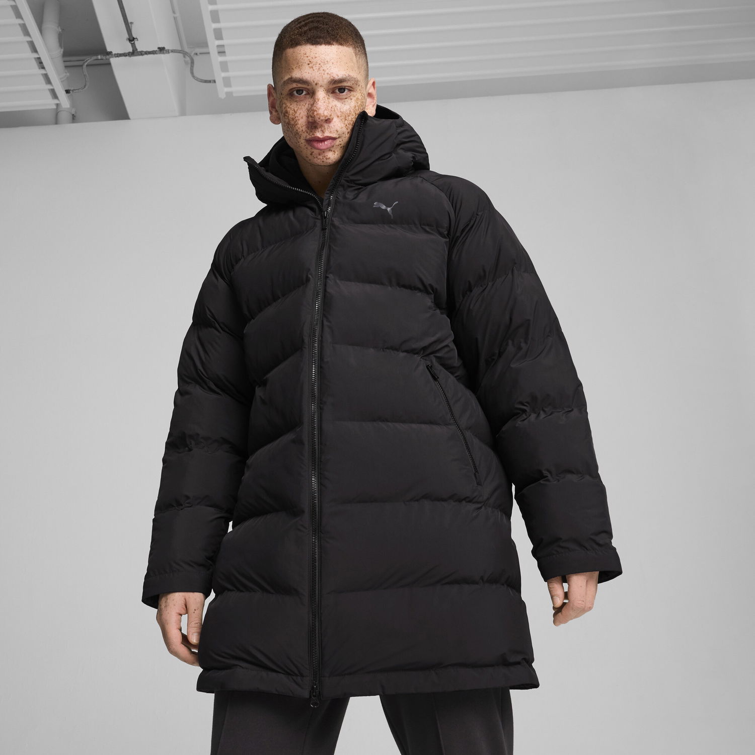 Prešívaná bunda Puma Mono-Material Parka Čierna | 626471_01, 0
