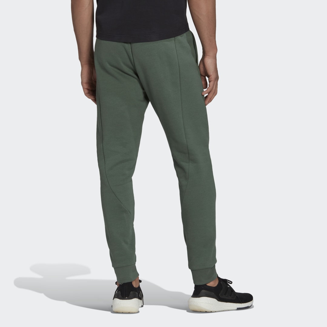 Tepláky adidas Originals Stadium Fleece Badge of Sport Cuffed Pants Zelené | HM7892, 1