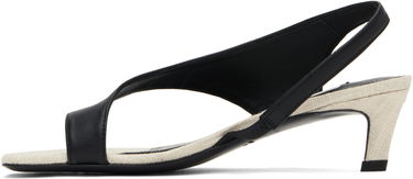 Doplnky TOTEME TOTEME Leather Thong Heeled Sandals Čierna | 252-WAS0201-LE0104, 2