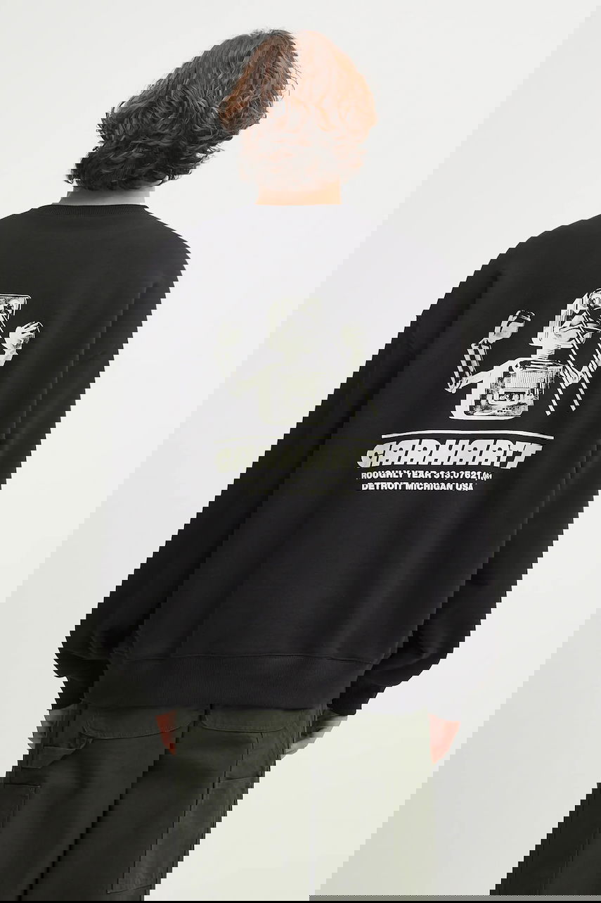 Mikina Carhartt WIP Wiptopia Robot Graphic Oversized Sweatshirt Čierna | I035644.89XX, 0