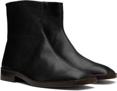 Oblečenie LEMAIRE LEMAIRE Piped Zip Boots Čierna | FO0155 LL0043, 3