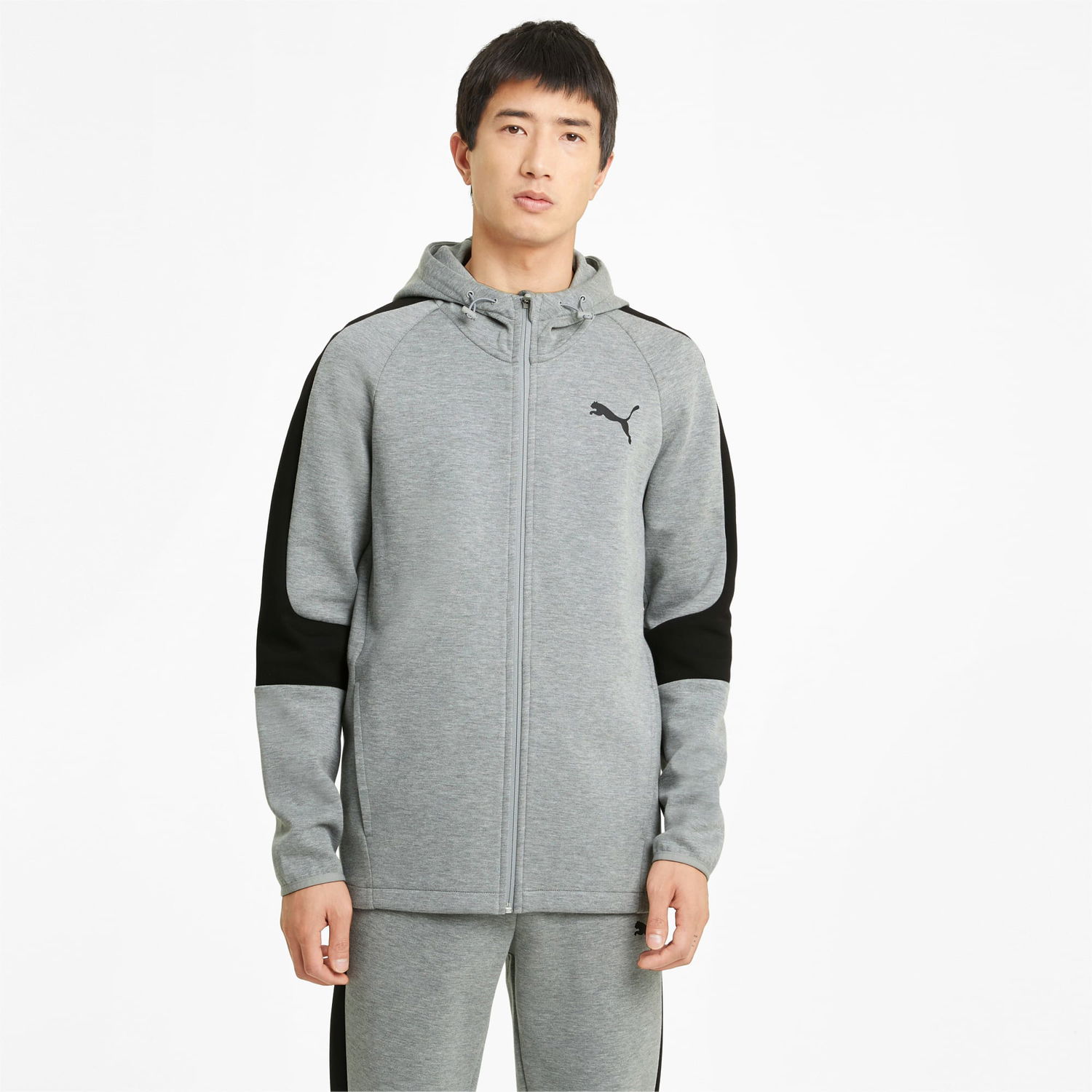 Mikina Puma Hoodie Šedá | 585812_03, 0