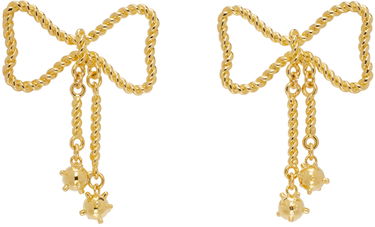 Náušnice Chopova Lowena Chopova Lowena Mace Bow Earrings Metalická | 6501, 0