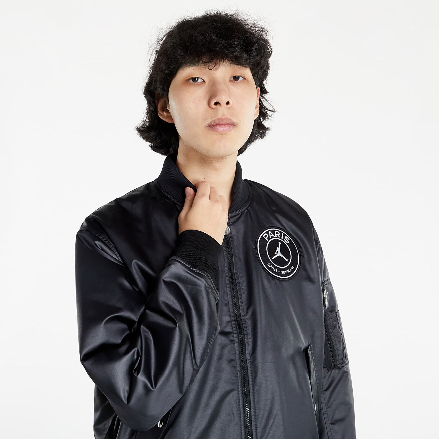 Bomber bunda Jordan Paris Saint-Germain MA-1 Jacket Čierna | DB6492-010, 1