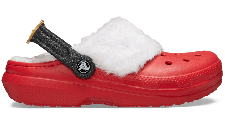Tenisky a topánky Crocs Classic Lined Santa Clogs Červená | 210933-6WE, 0