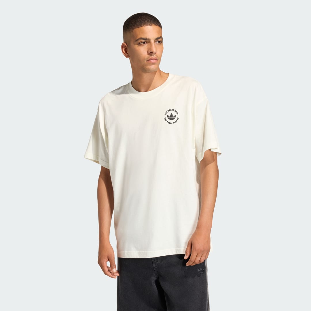 Tričko adidas Performance Treffy Graphic Tee Biela | HY2084, 0