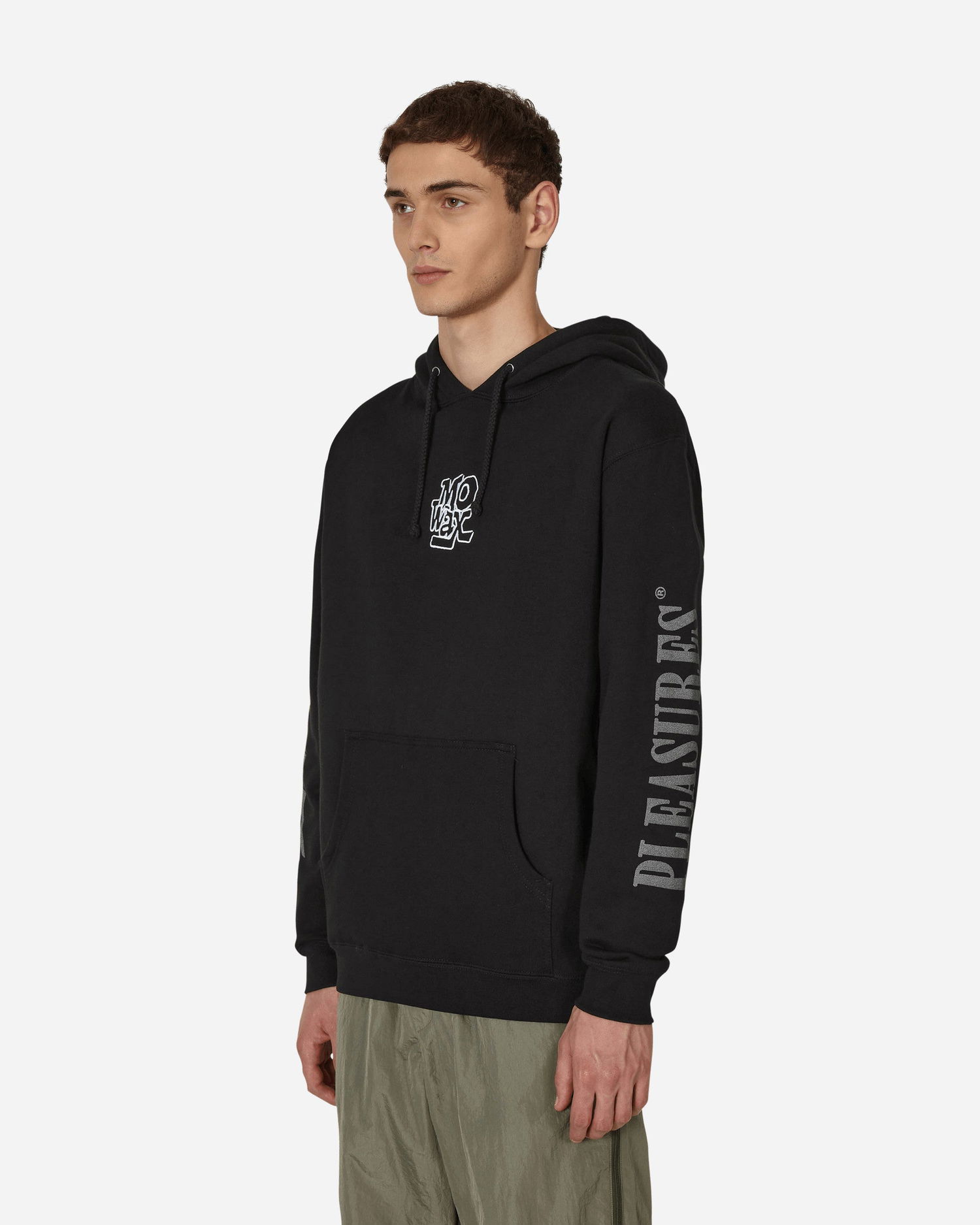 Mikina Pleasures Music Premium Hooded Sweatshirt Čierna | P22U007 BLACK, 1