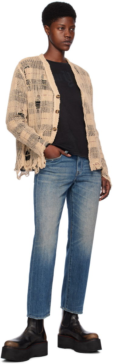 Džínsy R13 R13 Romeo Jeans Modrá | R13WD103-D085A, 3