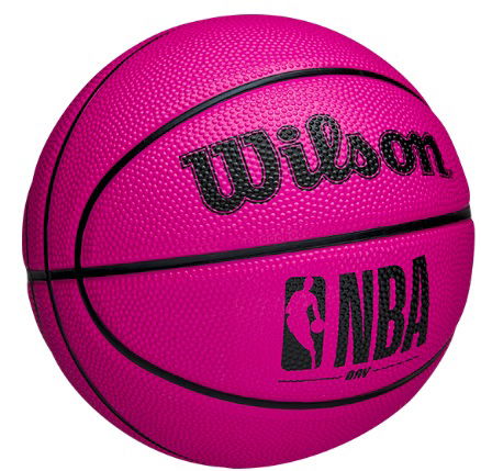 Športový doplnok Wilson Tennis NBA DRV Mini Basketball Ružová | wz3012802xb, 1