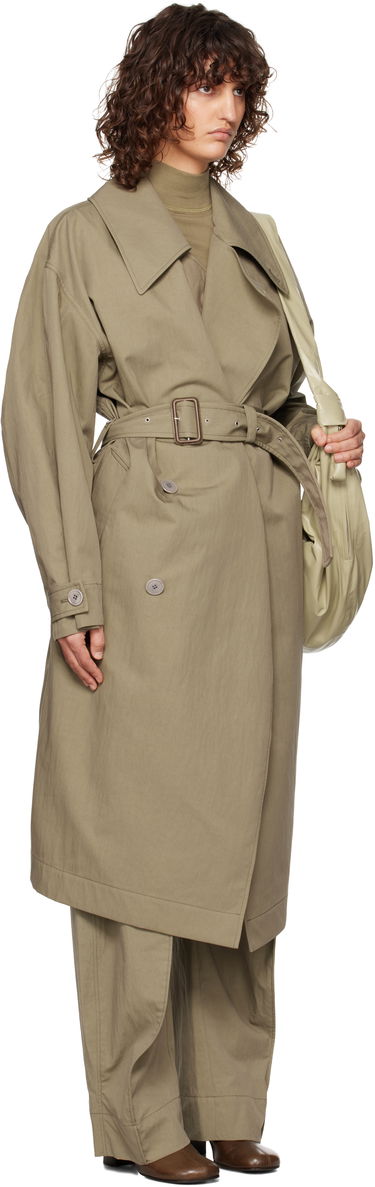 Trenčkot LEMAIRE Lemaire Water-Repellent Trench Coat Zelené | CO1059 LF1228, 1