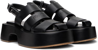 Tenisky a topánky JW Anderson JW Anderson Stripe Platform Sandals Čierna | SN0099-LA0323, 3