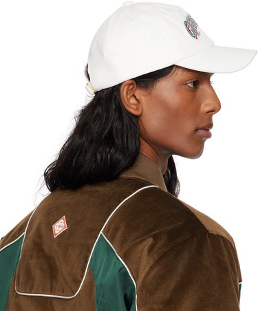 Šiltovka Casablanca Casablanca Gothic Logo Patch Cap Biela | AS25-HAT-002-03, 2