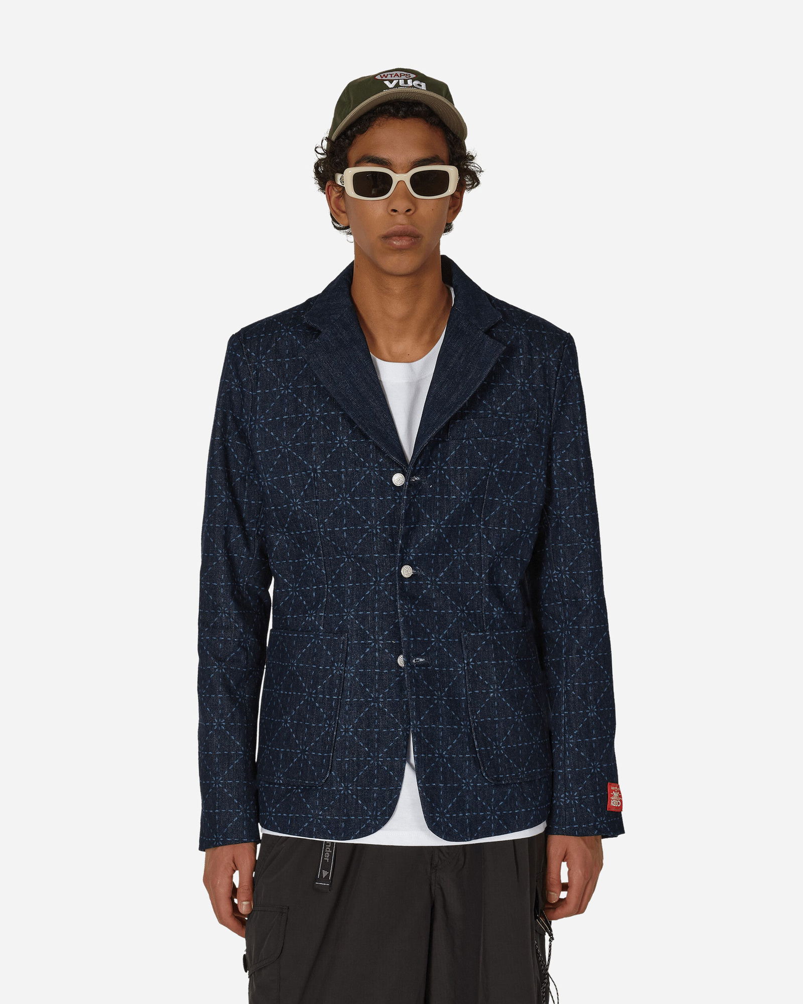 Levi’s® Printed Denim Blazer Rinse