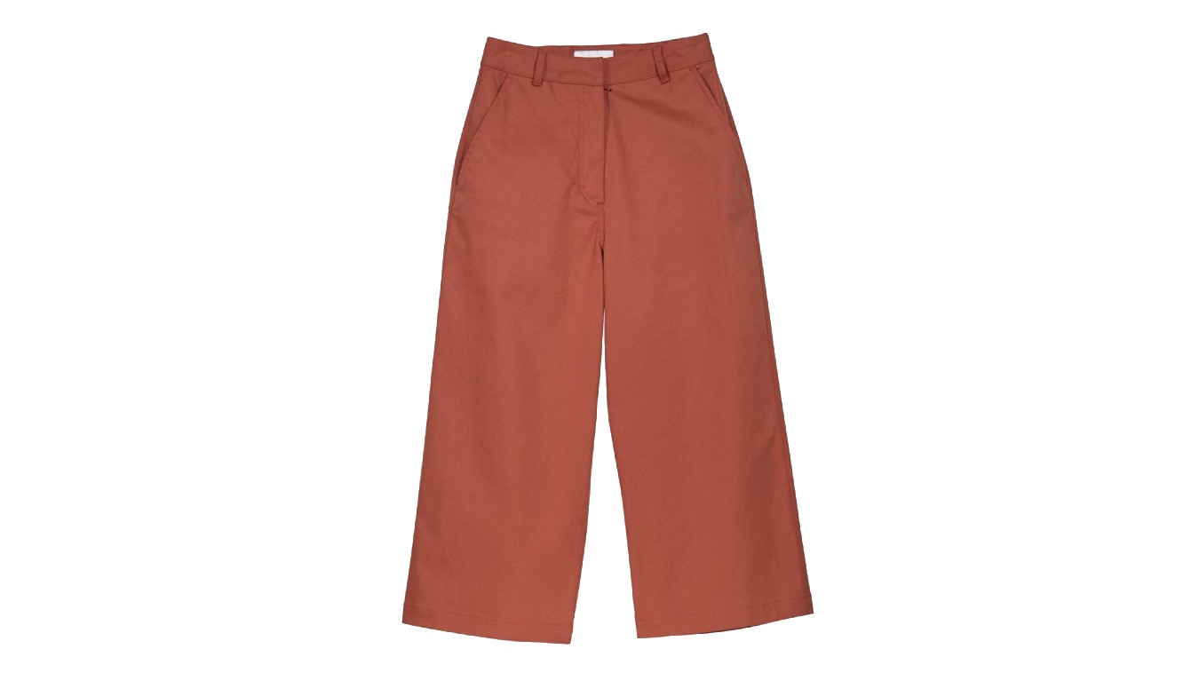 Nohavice Makia Gaia Trousers Vínová | W70002_162, 0