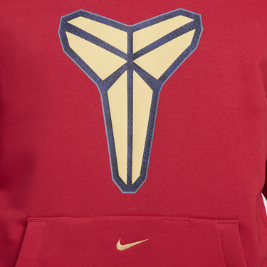 Mikina Nike Kobe Dri-FIT Standard Issue Basketball Hoodie Červená | HF0066-636, 4