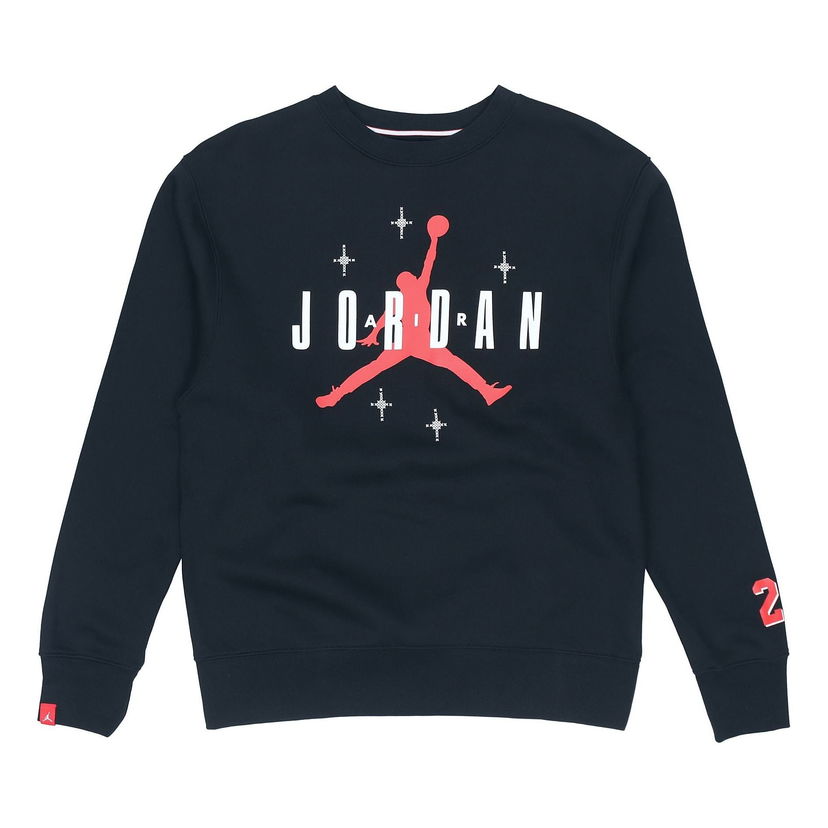 Sveter Jordan Air Jordan Athleisure Round Neck Pullover Navy | DO9153-010