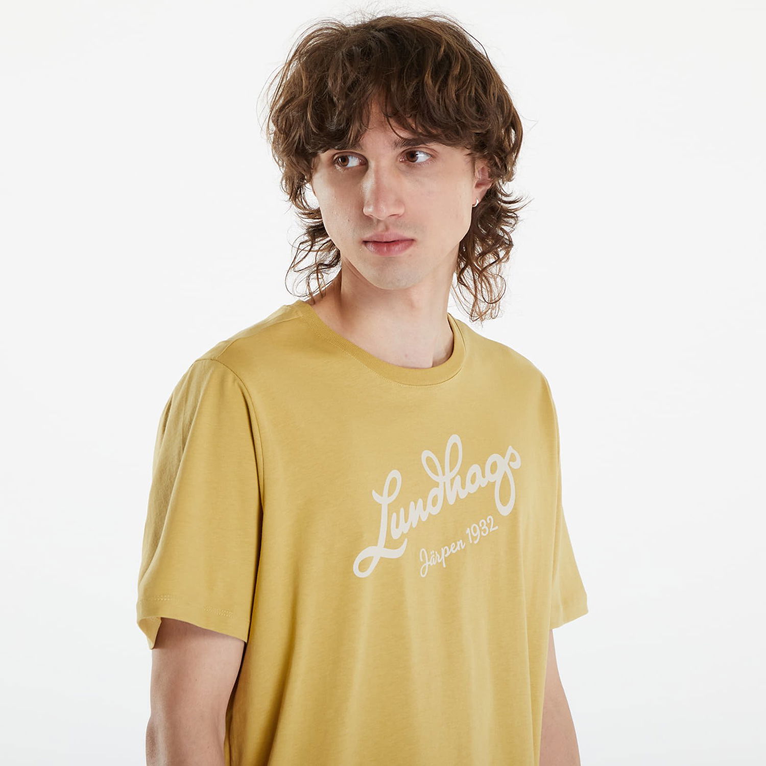 Tričko Lundhags Lundhags Jarpen Logo T-Shirt Žltá | 44317-24-50700, 1