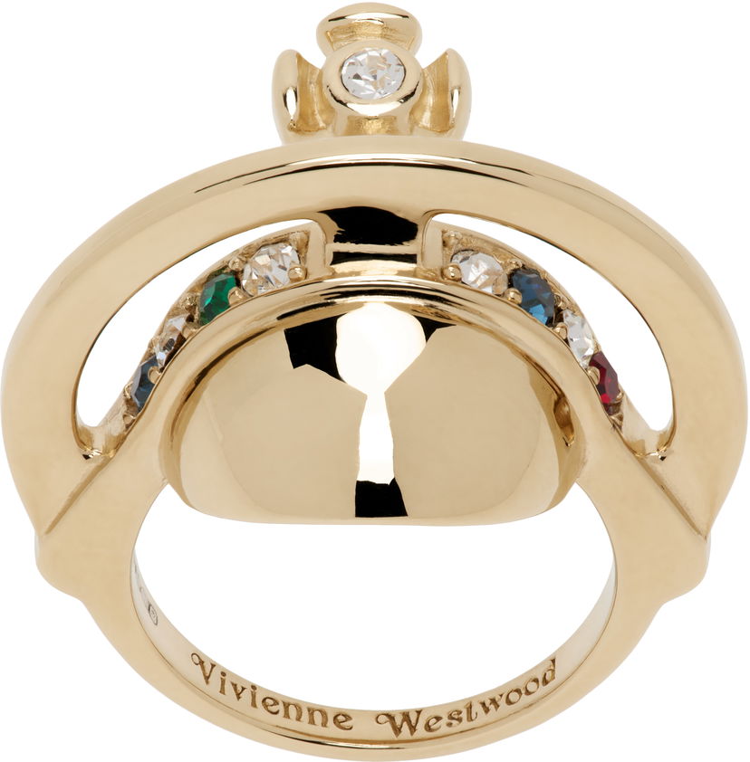 Prsteň Vivienne Westwood Solid Orb Ring Metalická | 6404017P-01R001-