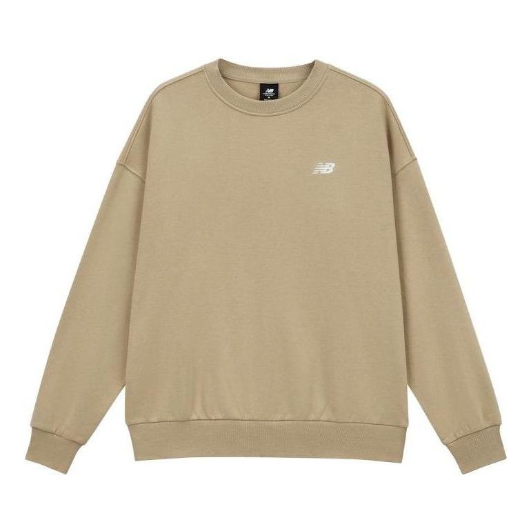 Mikina New Balance Casual Pullover Sweatshirt Béžová | AMT33344-INC