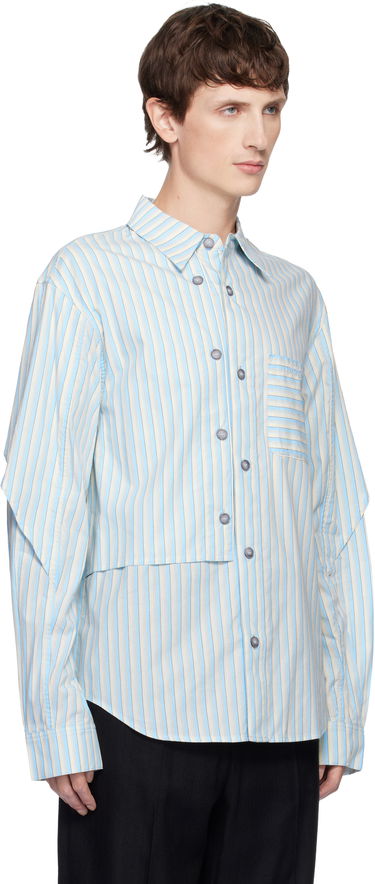Košeľa Andersson Bell Andersson Bell Striped Layered Split-Sleeve Shirt Rôznofarebný | atb1369m, 1