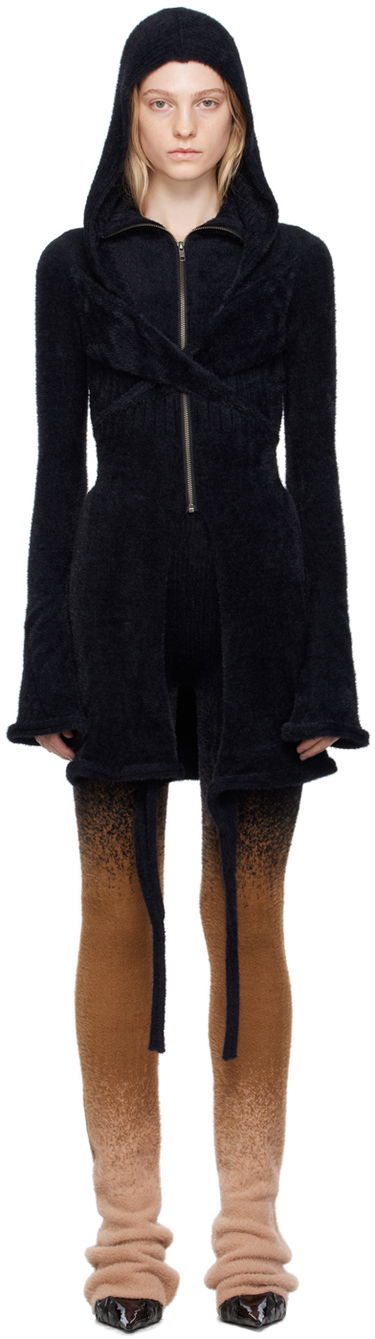 Overal Ottolinger Ottolinger Hooded Wrap Cardigan Čierna | 706101, 0