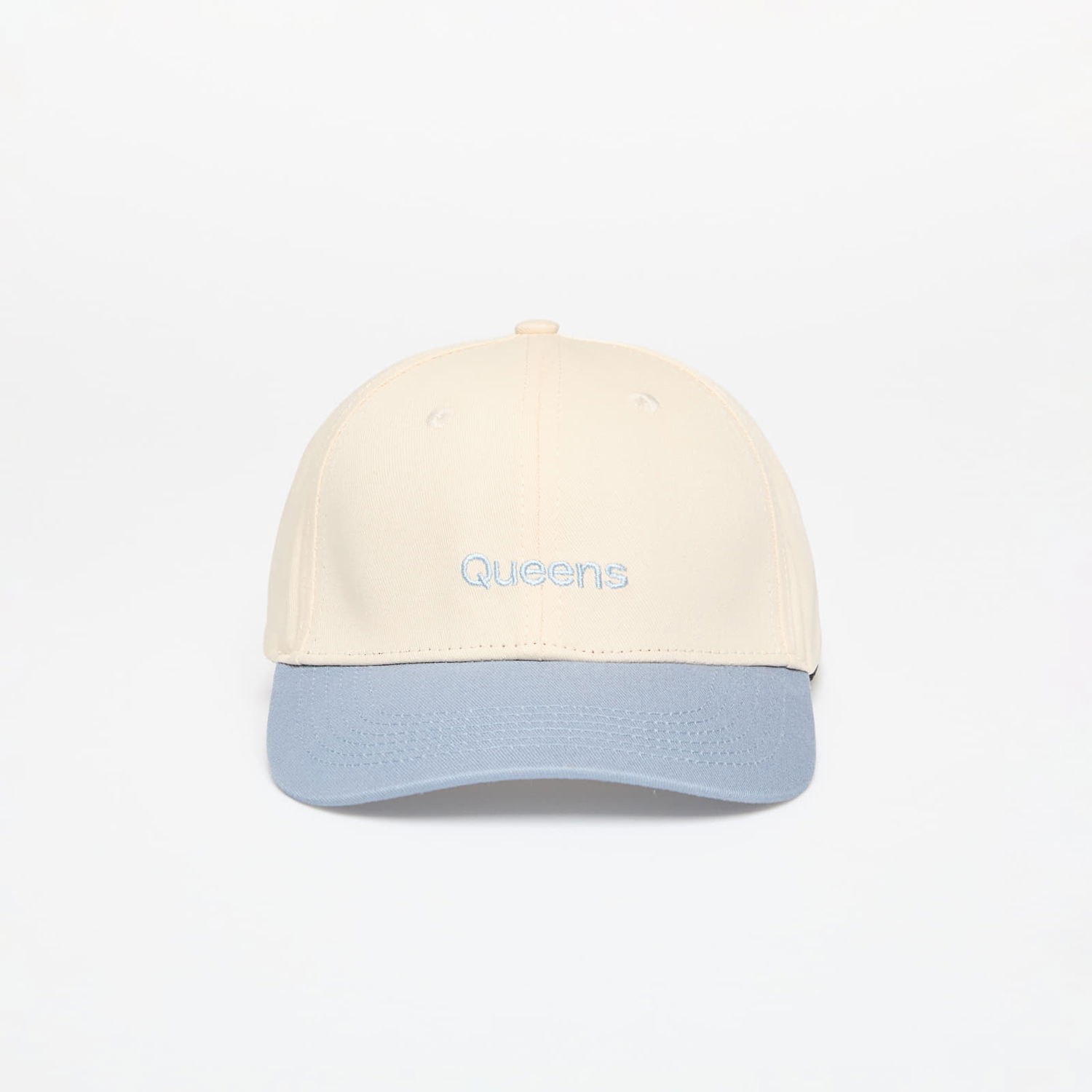 Šiltovka Queens Cap Essential Two Color Cap Natural/ Baby Blue Universal Béžová | QNS_051, 0