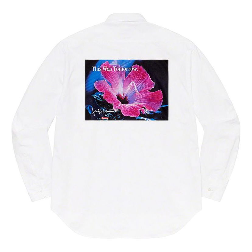 Košeľa Supreme Yohji Yamamoto This Was Tomorrow Shirt Biela | SUP-FW20-104