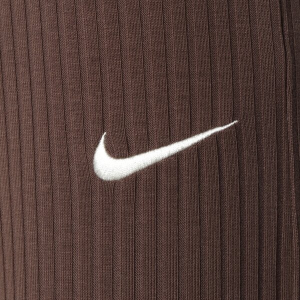 Nohavice Nike W Nsw Rib Jrsy Hnedá | DV7868-237, 1
