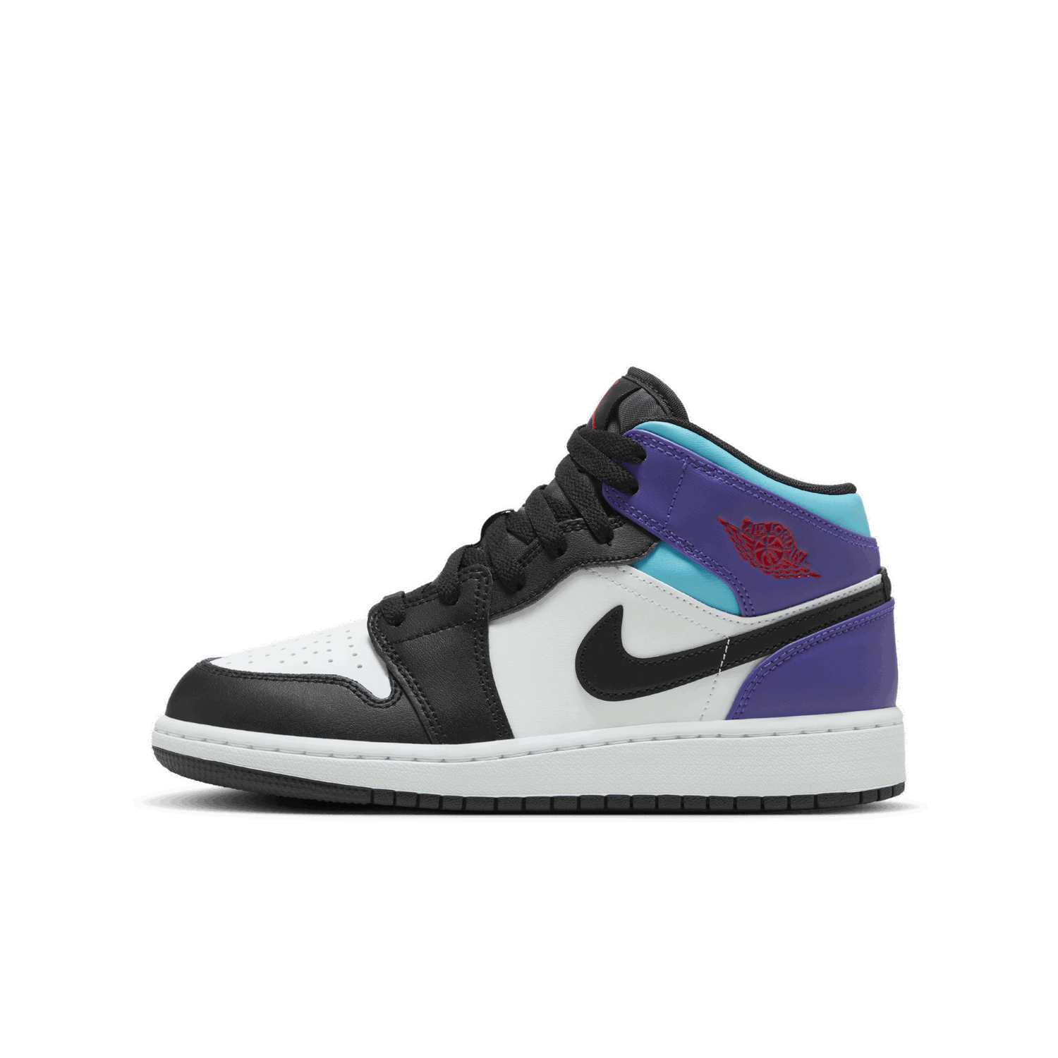 Tenisky a topánky Jordan Air Jordan 1 Mid "Aqua" GS Fialová | DQ8423-154, 0
