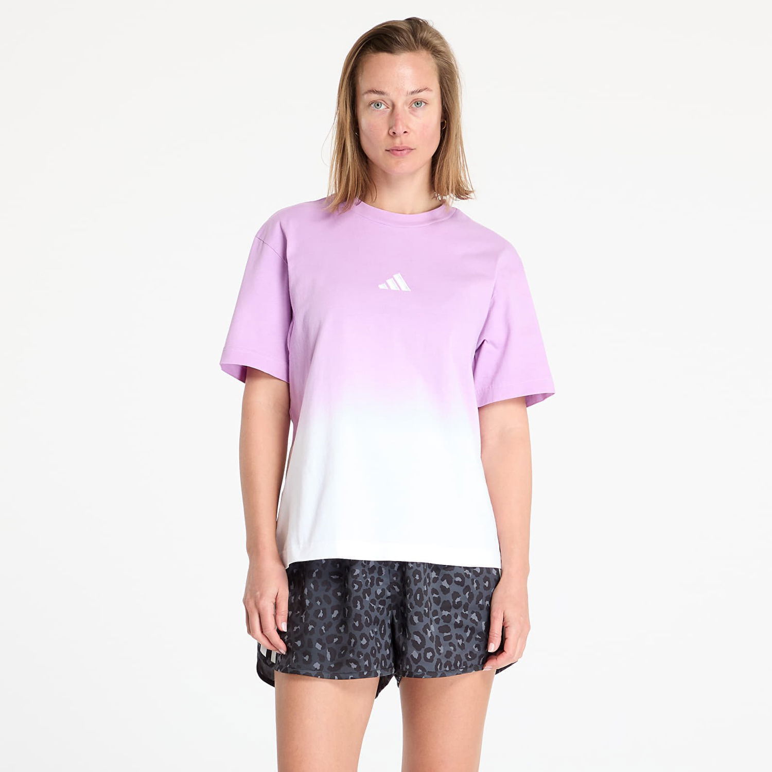 Tričko adidas Originals adidas All Szn Loose Dip Dye T-Shirt Fialová | JJ4539, 0