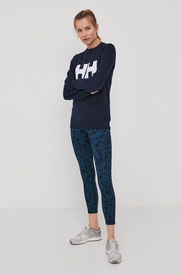 Mikina Helly Hansen Logo Crew Sweat Navy | 34003 597, 3