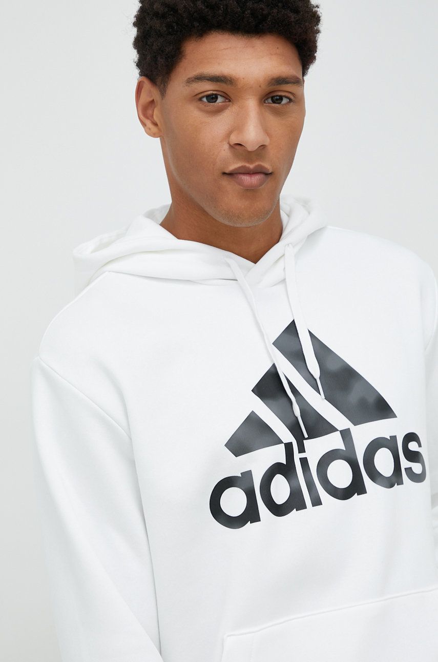 Mikina adidas Originals Camo Hoodie Biela | HL6932, 0