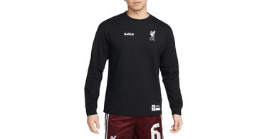 Tričko Nike Lebron James x Liverpool FC T-Shirt Čierna | fd4024-010, 1