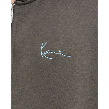 Mikina Karl Kani Hoodie Full Zip Small Šedá | KK60220059, 1