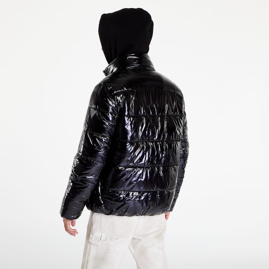 Prešívaná bunda GUESS Liquid Puffa Jacket Čierna | M2BL20WEZ00-JBLK, 1