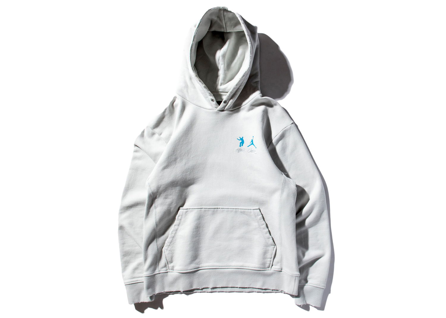 Mikina Jordan Union x M J FLC Hoodie Šedá | DJ9525-025, 0