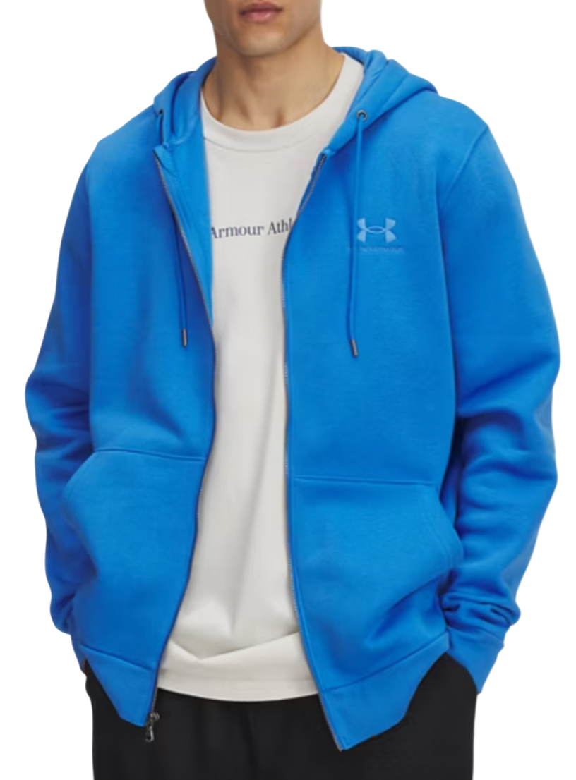 Mikina Under Armour Under Armour Icon Fleece Full-Zip Hoodie Modrá | 1373881-402