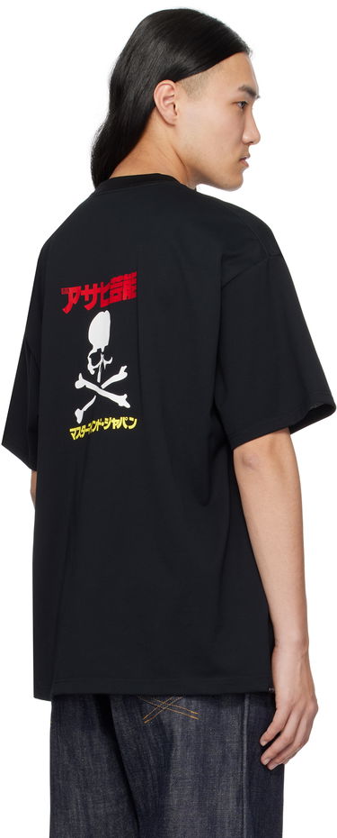 Tričko Mastermind WORLD MASTERMIND WORLD Weekly Asahi Geino Graphic T-Shirt Čierna | MJ24C13-TS110-694, 2