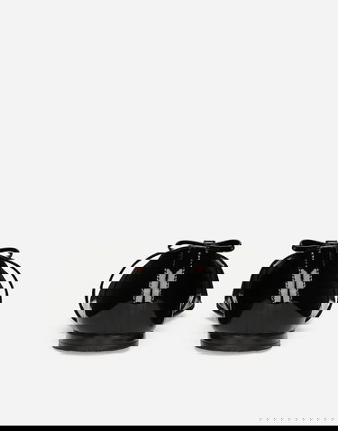 Tenisky a topánky Dolce & Gabbana Patent Leather Ballet Flats With Bow Čierna | D11294A483180999, 2